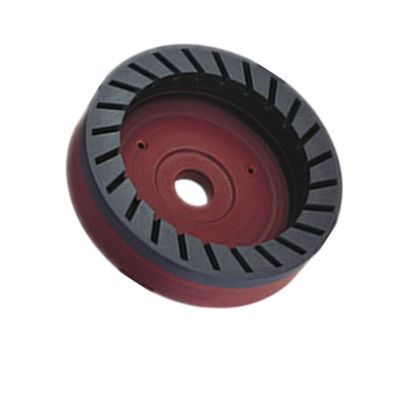 D150mm Internal Toothed Resin Wheel Bowl Shape Continuous Diamond Grinding Wheel For Glass Bevel Edging Machine
