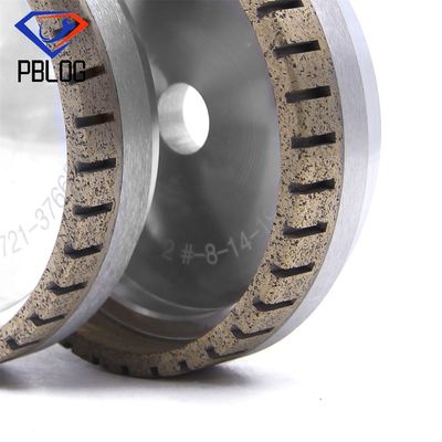 Bevel Machine Glass Edging Semi-segmented Grinding Diamond Wheel