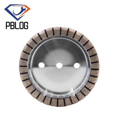 Segmented Glass Marble Ceramic Cup Shape Chamfering Diamond Wheel