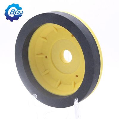 Yellow Cup Rearview Mirror Dedicated Resin Grinding Wheel For Glass Processing