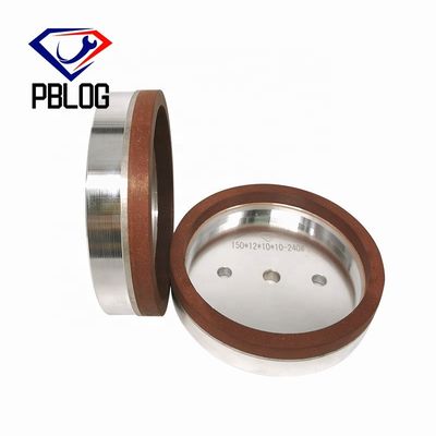 PBLOG Moderate Hardness Cup Type Aluminum Chassis Emery Resin Wheel