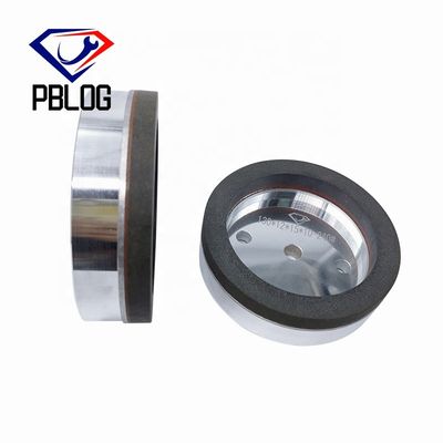 PLOG Edging And Chamfering Glass Black Resin Wheel For Straight Edge Bilateral Machine