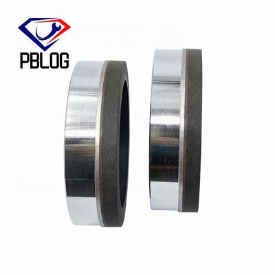 PLOG Edging And Chamfering Glass Black Resin Wheel For Straight Edge Bilateral Machine