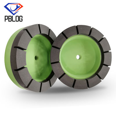 Hand-held glass edge grinding machine green sectional grinding wheel