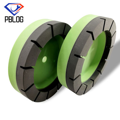 Hand-held glass edge grinding machine green sectional grinding wheel