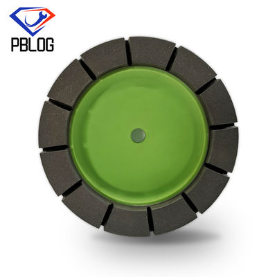 Hand-held glass edge grinding machine green sectional grinding wheel