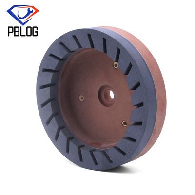 Glass Ceramic Slate Processing Diamond Resin Grinding Wheel For Beveling Machine