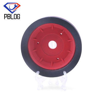 PBLOG Wholesale Resin Wheel Red Bevel Machine Use Cup Shape Resin Wheel Glass Edging Polishing