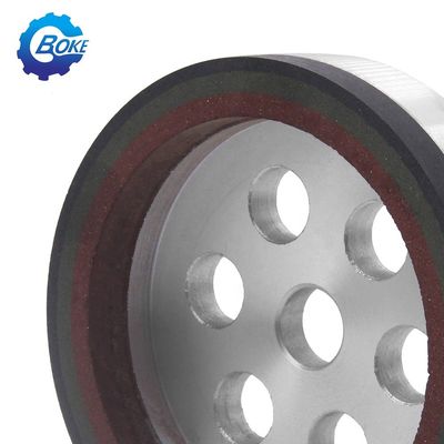BOKE three band resin beveling glass grinding wheel  abrasive polishing edging machine
