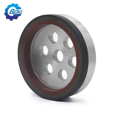 BOKE three band resin beveling glass grinding wheel  abrasive polishing edging machine