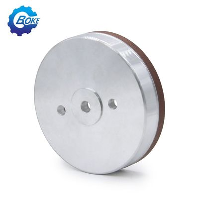Factory customized red bond resin cup glass grinding wheel for glass processing machine