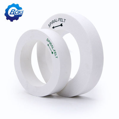 Spiral Felt Wheel On Beveling Machine For Glass Polishing