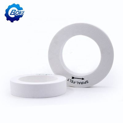 Spiral Felt Wheel On Beveling Machine For Glass Polishing