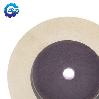 Excellent Effect Cup Shape Stone Polishing Wheel For Glass Double Edge Grinding Machine