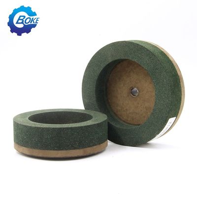 Good Performance Green Cup Shape 150mm Bk Polishing Wheel For Edging Machine