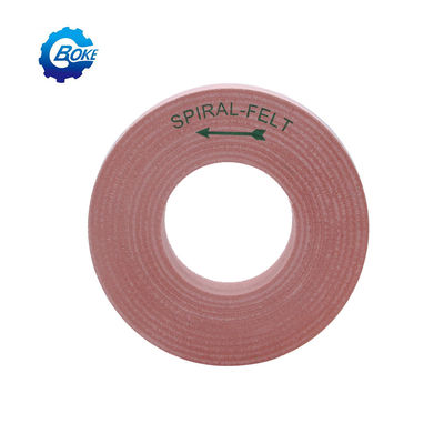 High Brightness Spiral Felt Buffing Wheel For Glass Polishing On Beveling Machine