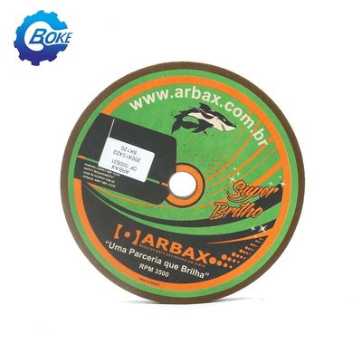 150mm 200mm Brazil BK ARBAX flat polishing wheel glass processing tools