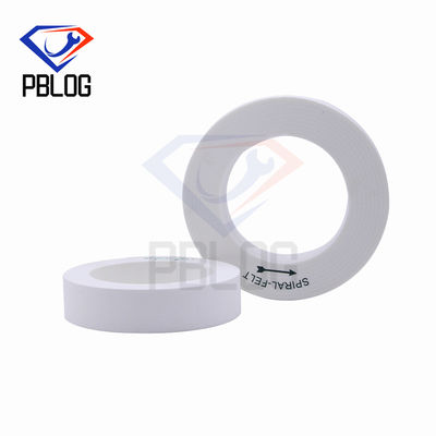 High quality edge processing tools Spiral Sanded Wheels felt  polishing disc
