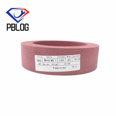 Factory customizable Glass edge processing polishing pad pink grinding stone Cup type polishing wheel
