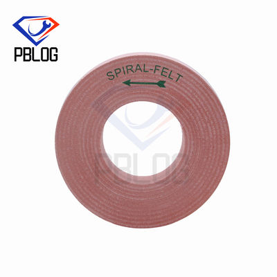 Factory wholesale Glass edge surface polishing pink tool wool Felt polishing wheel