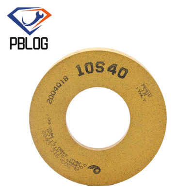Glass Ceramic Slate Edge Processing Tools Rubber Polishing Wheel with Red Grit 40-80