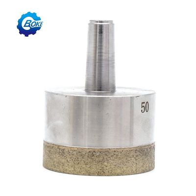 15pcs Diamond Hole Saw Drill Bit Set for Glass Ceramic Tile Machining Cutting Tool Silvery and Drilling Holes 3-42mm