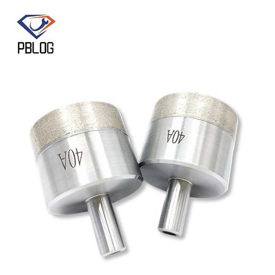 Manufacture Straight Shank Hole Saw Diamond Glass Drill Bit For Glass