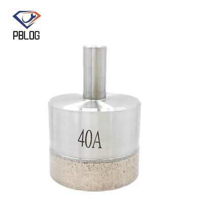 Manufacture Straight Shank Hole Saw Diamond Glass Drill Bit For Glass