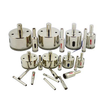 Electric drill hole saw Glass ceramic slate  electroplating drill bits