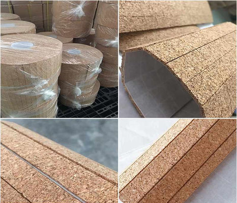 Glass Divider Protector Cork Blocks For Glass Protection Cork Mat Pads