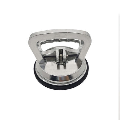 Hot selling strong suction Ceramic metal surface heavy object Single rubber bottom Silver Metal Glass Suction Cup