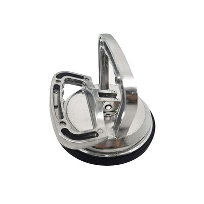 Hot selling strong suction Ceramic metal surface heavy object Single rubber bottom Silver Metal Glass Suction Cup