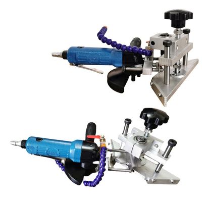 Protable Air Power Corner Grinding Machine with Replaceable Grinding Wheels