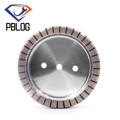 Glass Edge Sintered Diamond Grinding Wheel Hardness High Temperature