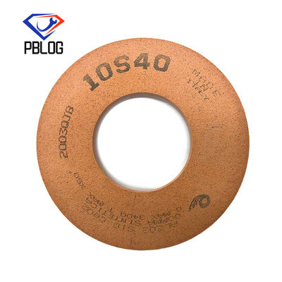 10S40 Rubber Polishing Abrasive Wheel Grit 150 / 130mm Glass Processing Tools