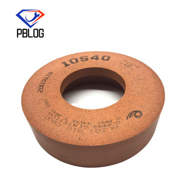 10S40 Rubber Polishing Abrasive Wheel Grit 150 / 130mm Glass Processing Tools