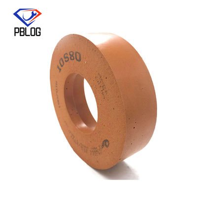 10S80 Glass Polishing Wheel 150mm / 130mm Rubber For Glass Machines