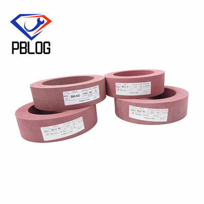 Pink 150mm Glass Edge Polishing Wheel Matte Finish Processing