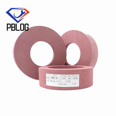 Pink 150mm Glass Edge Polishing Wheel Matte Finish Processing