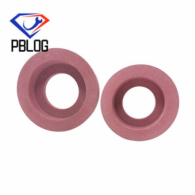 Pink 150mm Glass Edge Polishing Wheel Matte Finish Processing