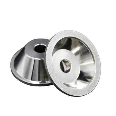 Bowl Electroplated Diamond Cutting Disc Metal Glass Edging Grinding Wheel