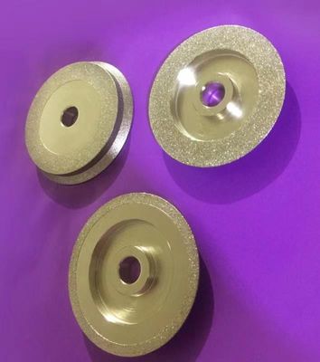 Rough Cubic Boron Nitride CBN Grinding Wheel Chamfering Electroplated