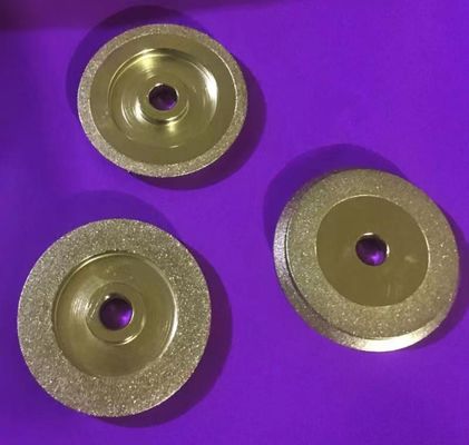 Rough Cubic Boron Nitride CBN Grinding Wheel Chamfering Electroplated