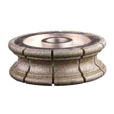 Irregular Metal Electroplated Grinding Wheel Grit Customized