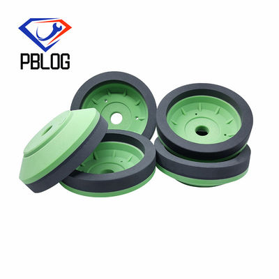 Boke 150mm Bowl Shape Continuous Resin Polishing Wheel with Water Proof Jacket for Beveling  Machine