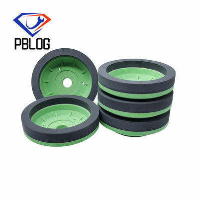 Boke 150mm Bowl Shape Continuous Resin Polishing Wheel with Water Proof Jacket for Beveling  Machine