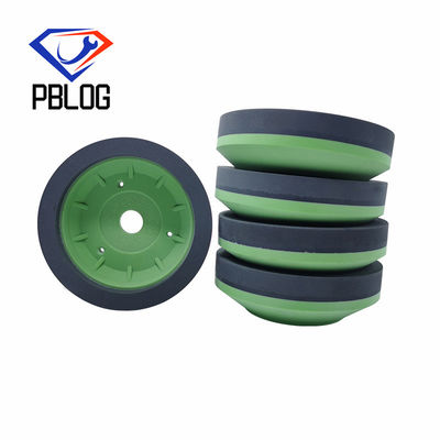 Boke 150mm Bowl Shape Continuous Resin Polishing Wheel with Water Proof Jacket for Beveling  Machine