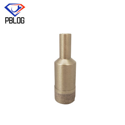 Double Edge Diamond Cutting Bit Precision Straight Shank For Tile / Glass