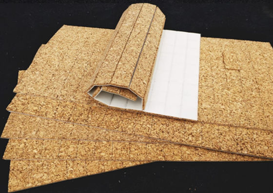 Square Self Stick Cork Pads Self Adhasive Durable With Smooth Finish