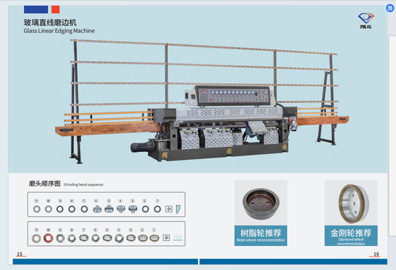 XinHu 10 Motor Single Edge Straight Line Grinding Machine 2200W